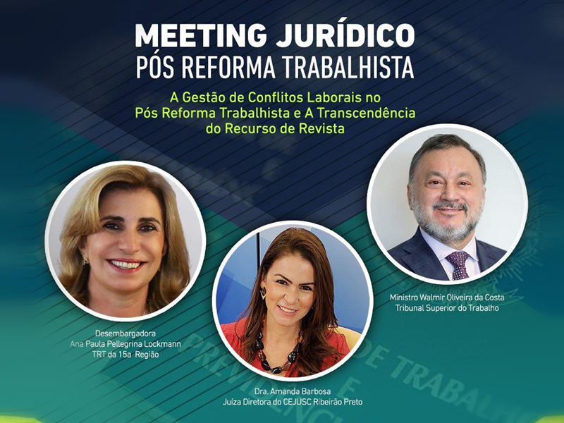 MEETING JURÍDICO, Pós Reforma Trabalhista