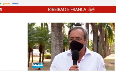 Dr. Jorge Sanchez concedeu entrevista para o Jornal da EPTV para comentar sobre a condenação da Justiça de Ituverava contra agentes públicos