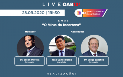 LIVE OAB 12ª SUBSEÇÃO