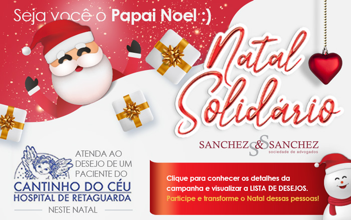 Natal Solidário Sanchez & Sanchez em prol do Cantinho do Céu, Hospital de Retaguarda