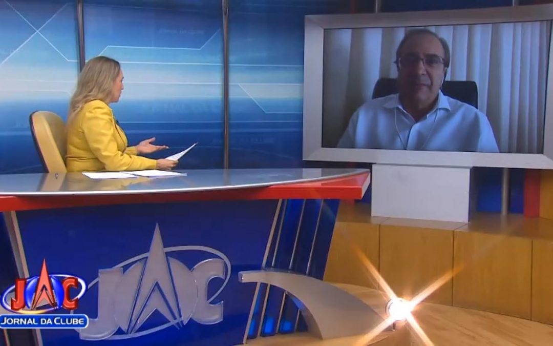 Dr. Jorge Sanchez é entrevistado pelo Jornal da Clube, na TV CLUBE BAND