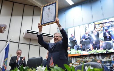 Dr. Jorge Sanchez recebe o título de Cidadão Ribeirão-Pretano